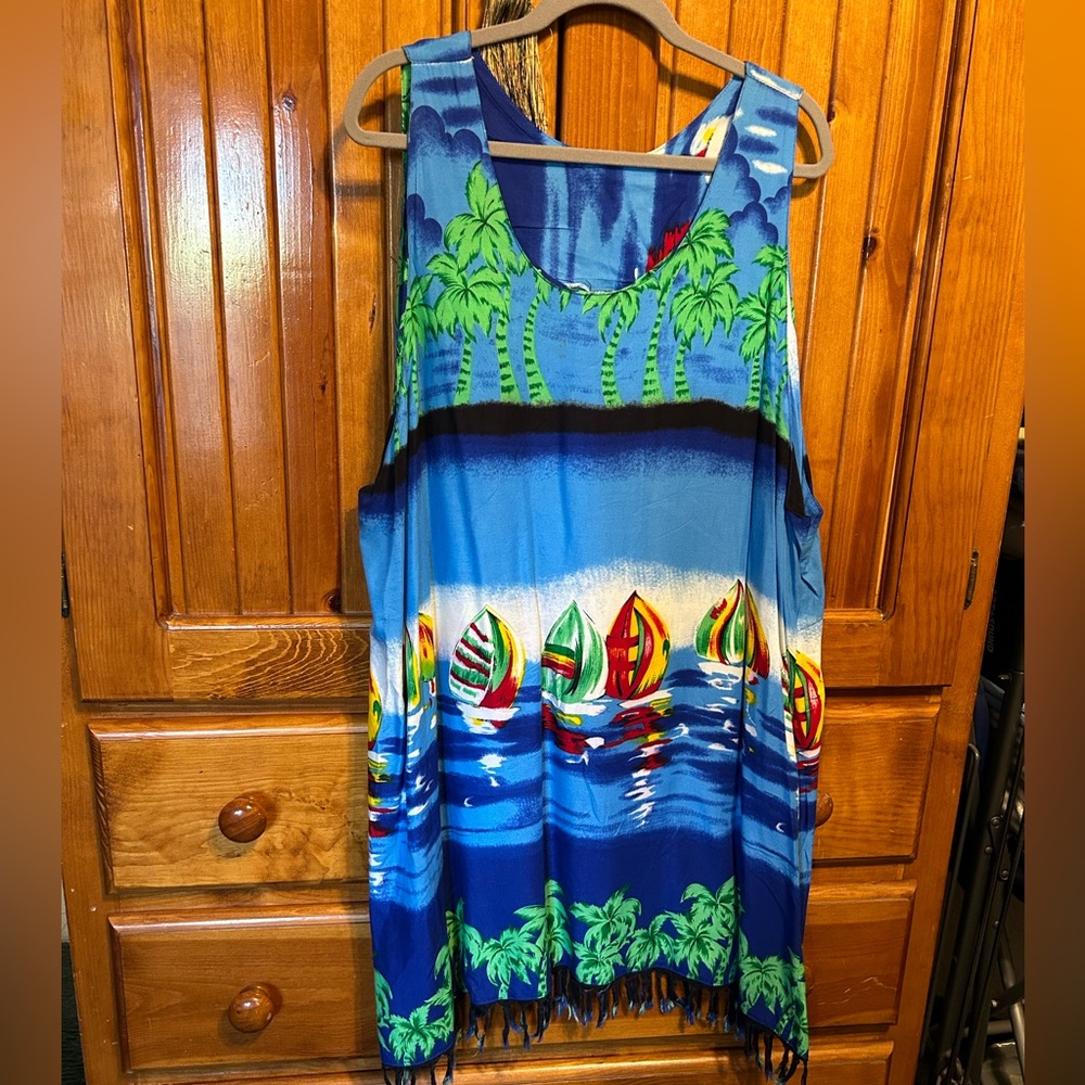 In Gear size 3X Hawaian cover-up or dress